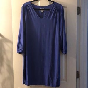OLD NAVY Blue Dress ~  L ~